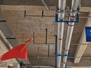 阜平管廊支架的安装方法